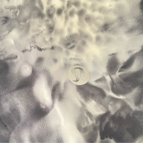 Lululemon Wunder Under Marble Dye High Rise Crop 21" Classic Navy 26693 - Picture 10 of 13